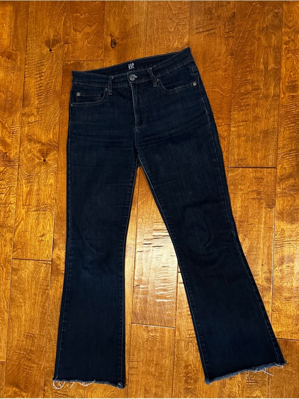 GAP Dark Blue Wash Flare Jeans
